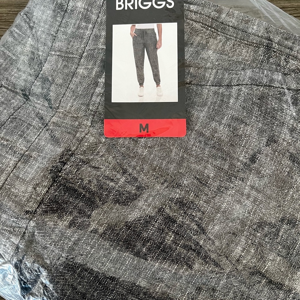 Linen Joggers Sz: M - Picture 2 of 5